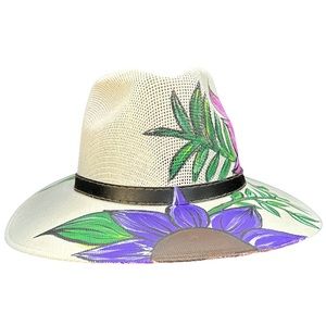 Beautiful Hand Painted Hat